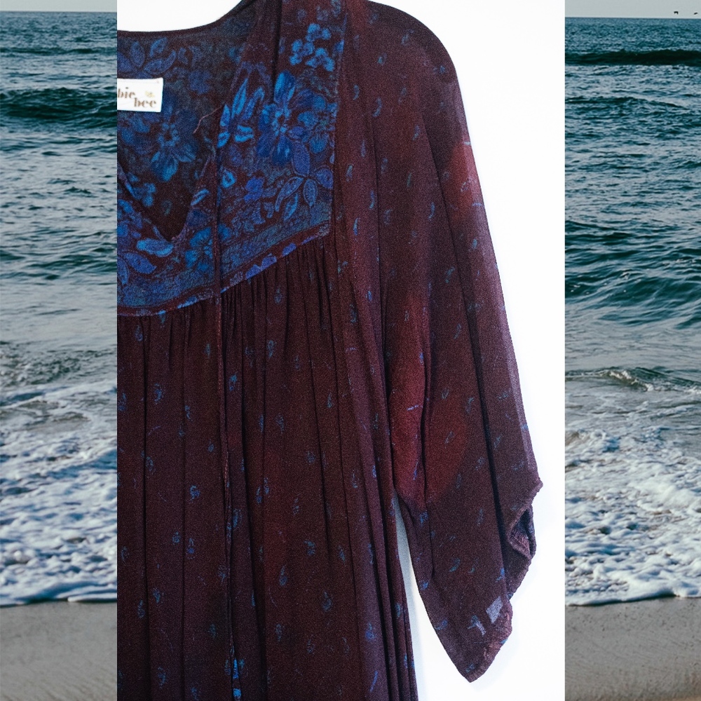 Haight-Ashbury Vintage Peasant Dress